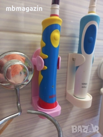 Поставка за електрически четки за зъби, снимка 10 - Органайзери - 38376663