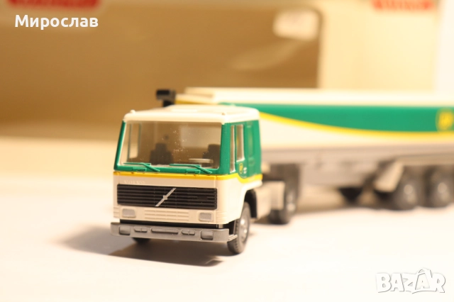 WIKING 1:87 H0 VOLVO BP ЦИСТЕРНА ТИР МОДЕЛ КАМИОН, снимка 6 - Колекции - 52966899
