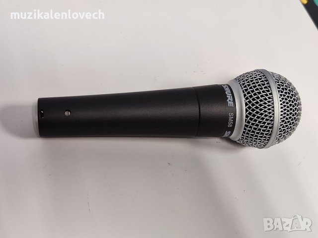 Shure SM58-LCE Cardioid Dynamic Microphone - Динамичен Про Микрофон /КАТО НОВ - ОРИГИНАЛ/, снимка 2 - Микрофони - 38090861