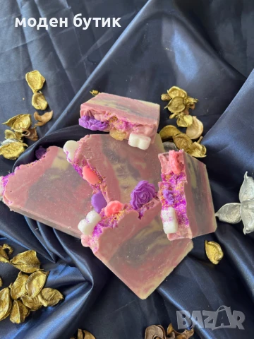 Натурален сапун ”Тамян и Смирна” - Арт сапун с козе мляко и благороден аромат, снимка 8 - Козметика за тяло - 51063945