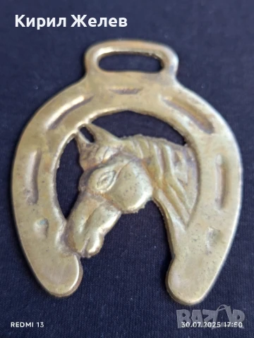 ВИНТИДЖ КОНСКИ МЕДАЛЬОН АНГЛИЯ РЯДЪК ЗА КОЛЕКЦИОНЕРИ 22927