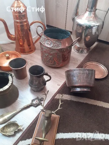 Медни съдове , снимка 3 - Антикварни и старинни предмети - 48089035