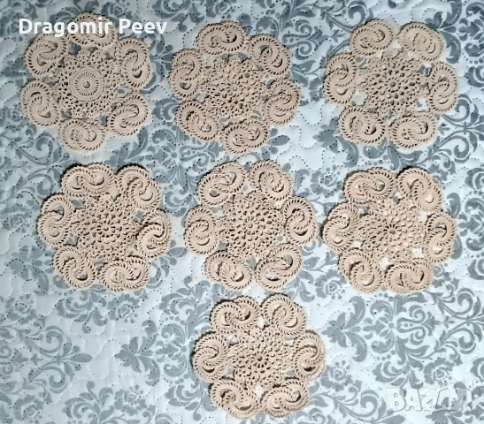 Продавам 7 нови ръчно плетени мильота цвят екрю