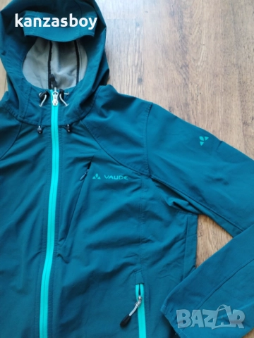Vaude - Fjordan Jacket Waterproof jacket - страхотно дамско яке Л, снимка 2 - Якета - 51646267