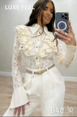 💎Дамски Ризи, снимка 3 - Ризи - 53811667