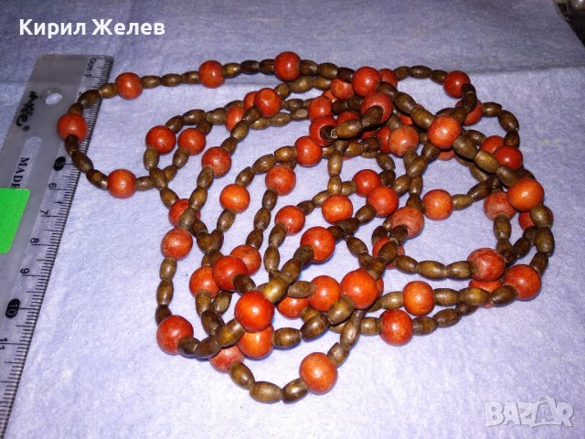 ВИНТИДЖ - АРТ КОЛИЕ от ЮВЕЛИРНО ОБРАБОТЕНО ДЪРВО 34715, снимка 5 - Колиета, медальони, синджири - 39141583