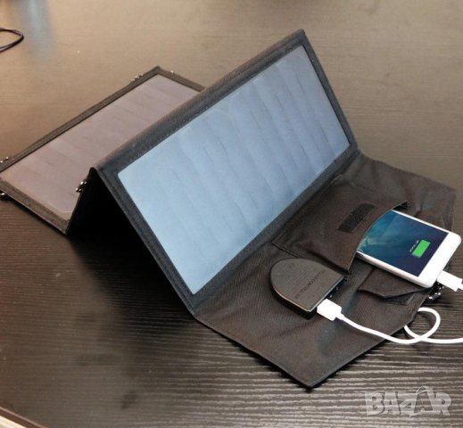 ALLPOWERS™ 18V 21W Сгъваем Соларен Панел SUNPOWER® Слънчев Комплект със Соларни Панели 3х Solar Pads, снимка 5 - Къмпинг осветление - 41310964