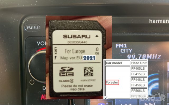 🚗 2023 Карти Навигация ъпдейт Субару SUBARU Канада Европейска SD card карта Outback Legacy Forester, снимка 13 - Навигация за кола - 35698127