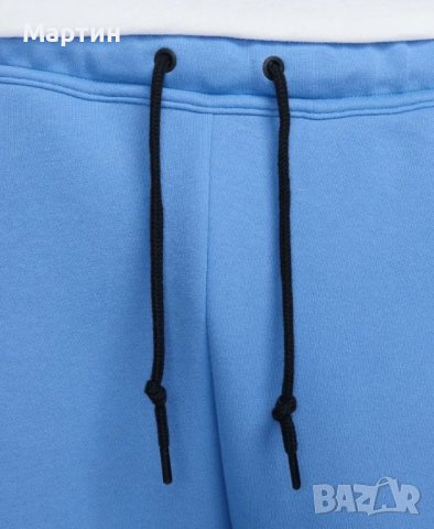 Мъжко долнище Nike Tech Fleece Polar Blue - размер S, снимка 2 - Спортни дрехи, екипи - 44200424