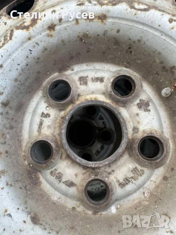 железни джанти r16 - 5 x 112 / 16 цола със гуми 205 60 16 за VW Sharan 2.8i 204кс VR6 2002г -цена 15, снимка 2 - Гуми и джанти - 51973656