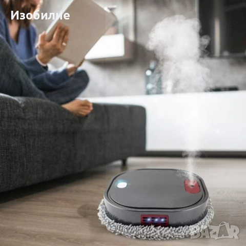 Интелигентен робот за почистване на под SmartMop Pro, снимка 3 - Прахосмукачки - 53657011