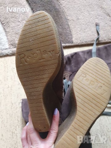 Replay зимни ботуши 37номер, снимка 5 - Дамски ботуши - 35954502