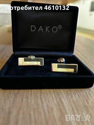 Луксозни мъжки ръкавели за риза DAKO, снимка 2 - Други - 53570448