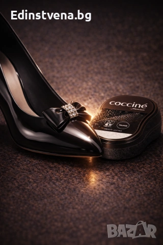 Coccinè Self-Shining Sponge Силиконова гъба за бърз блясък на обувки, черна