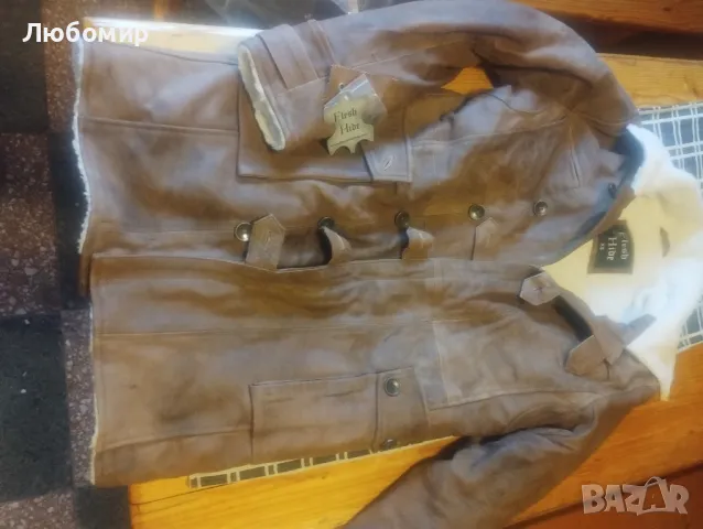 F&H Bane Мъжко палто от

естествена кожа XS, снимка 3 - Палта - 47363163