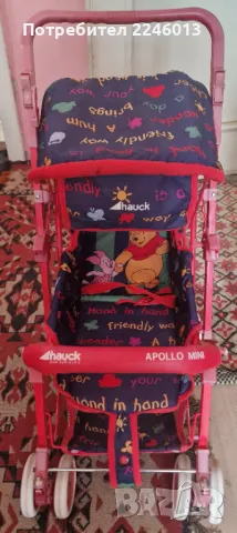 Количка за кукли с любим герой Мечо Пух