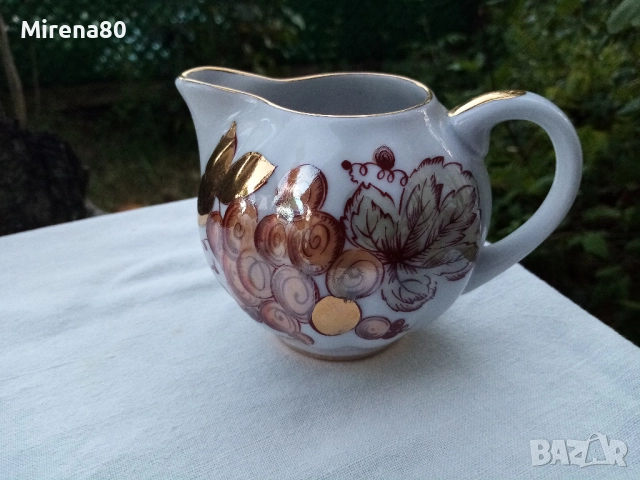 * Золотой виноград - ЛФЗ * - пълен сервиз за чай !, снимка 12 - Сервизи - 51952036