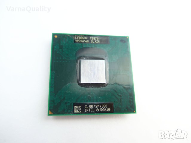 Процесор за лаптоп Intel® Core™2 Duo Processor T5870 (2M Cache, 2.00 GHz, 800 MHz FSB), Merom, снимка 1 - Части за лаптопи - 40534069