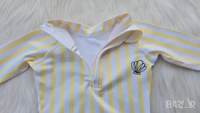 Нов детски бански UPF 50+ размер 9-12 месеца , снимка 8 - Бебешки бански - 49912001