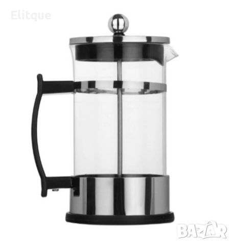 Френска стъклена преса за кафе и чай, снимка 6 - Други - 52901411