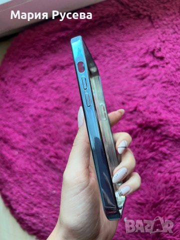 Кайс за iphone 13 sierra blue прозрачен, снимка 5 - Калъфи, кейсове - 39213128