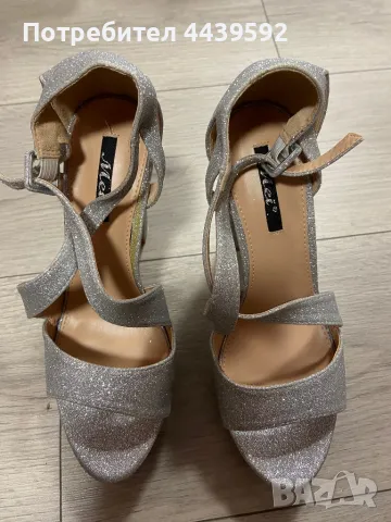 Дамски обувки, снимка 2 - Дамски обувки на ток - 49821409