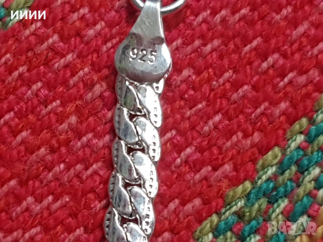 Сребърен ланец 925, снимка 2 - Колиета, медальони, синджири - 53368929