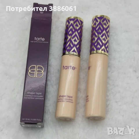 Култов коректор с високо покритие TARTE Shape Tape Contour Concealer – 12S Fair