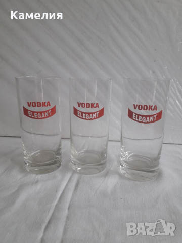 Стъклени чаши за водка , снимка 1