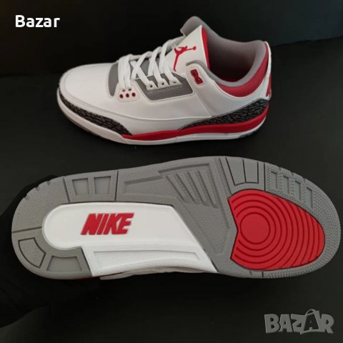 Nike Air Jordan Fire Red размер 43 номер нови кецове оригинални обувки маратонки сникърси, снимка 2 - Кецове - 39175270