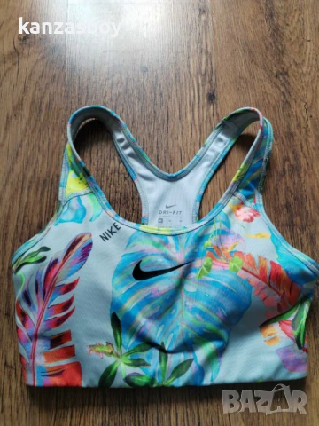 nike sport bra - страхотно дамско бюстие КАТО НОВО М , снимка 2 - Корсети, бюстиета, топове - 50673590