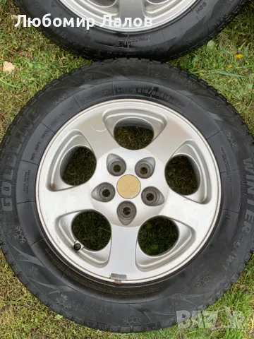 Алуминиеви джанти 16 цола 5х114,3 - Mitsubishi Pajero Pinin , снимка 5 - Гуми и джанти - 49741312