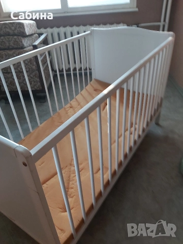 Детско дървено креватче, кошара., снимка 4 - Спални и легла - 53496345