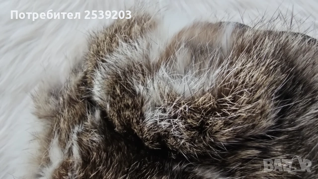 Шапка ушанка с естествен косъм, снимка 14 - Шапки - 53347989