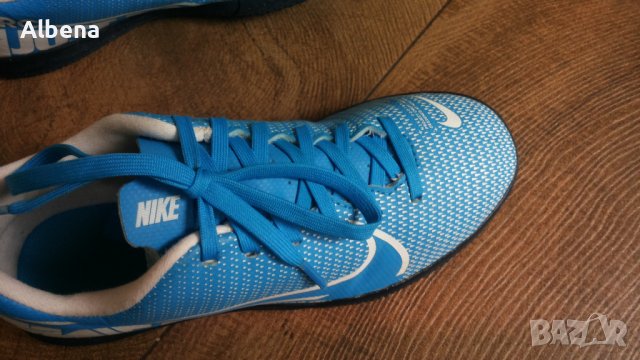 NIKE Mercurial Vipor Jr размер EUR 32 / UK13,5 детски за футбол в зала 126-13-S, снимка 5 - Детски маратонки - 41648300