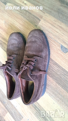 HOGAN-кожени обувки 42 номер, снимка 6 - Маратонки - 53784747