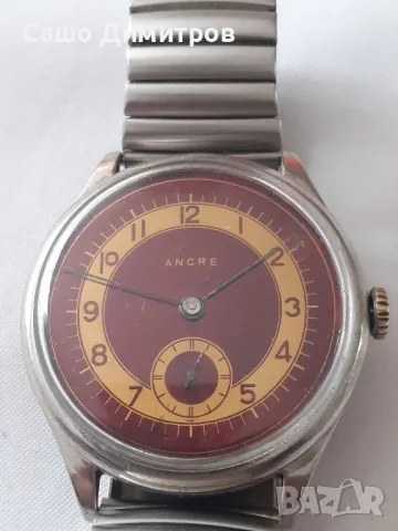  ankre Swiss made  39mm.голяма каса, снимка 1 - Мъжки - 47663028