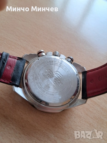 Продавам часовник CASIO EDIFIECE SOLAR, снимка 2 - Мъжки - 51630223