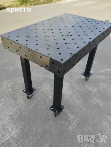 Заваръчен плот 1000 х 600 мм заваръчна маса