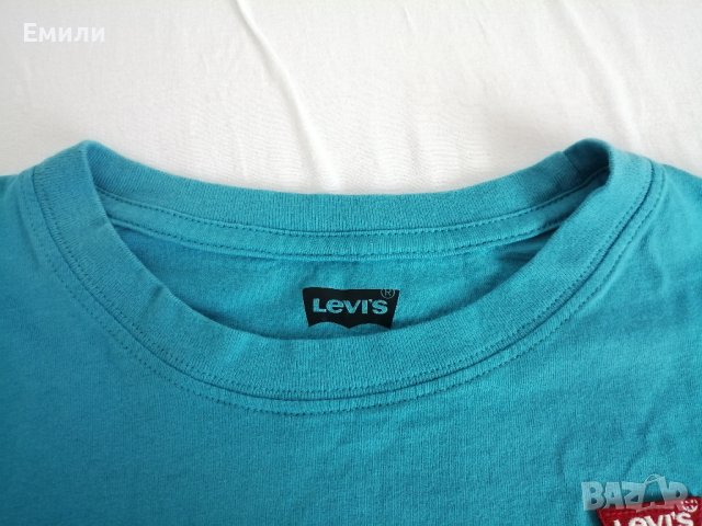 Levi's оригинална момчешка тениска р-р 16А - 176 см височина, снимка 3 - Тениски - 41099306