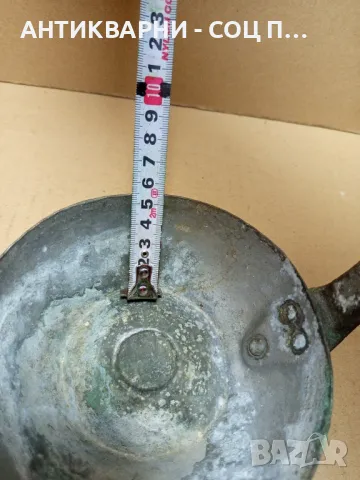 Стар Меден Бакърен Черпак От Соца., снимка 11 - Антикварни и старинни предмети - 49743272