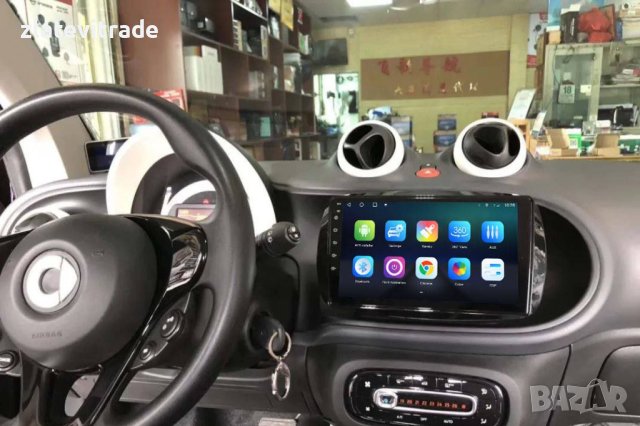 MERCEDES BENZ SMART C453, A453 2016-2022 - 9'' (LOW) АНДРОИД НАВИГАЦИЯ, 9320, снимка 2 - Навигация за кола - 36268638