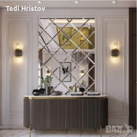 Огледални стикери за стена 32 броя – Лесен начин да преобразиш дома си с модерна елегантност