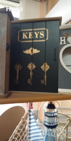 Кутия за ключове за стена , снимка 3 - Декорация за дома - 38102044