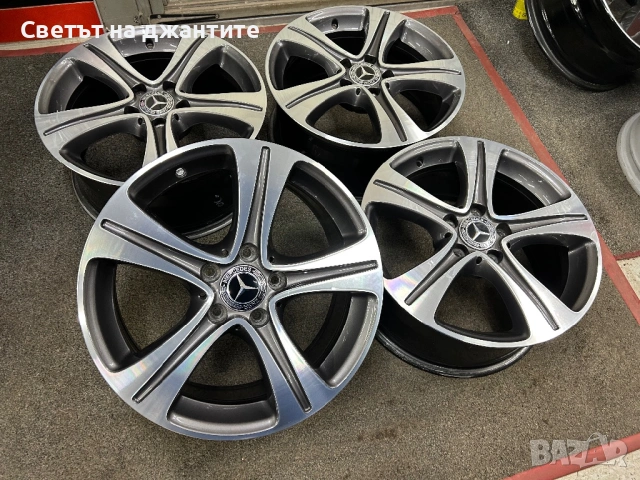 Джанти 17 Цола 5х112 Mercedes E W213 W212 Klass C Klass GLK Vito Original, снимка 4 - Гуми и джанти - 53395238