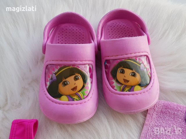 Детски крокс Дора изследователката №24, снимка 6 - Бебешки обувки - 35908918