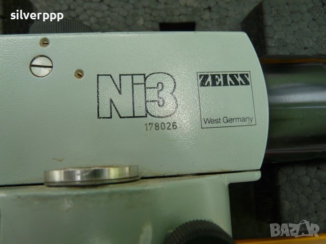  Геодезически нивелир ZEISS NI3 , снимка 4 - Измервателни инструменти - 41209974