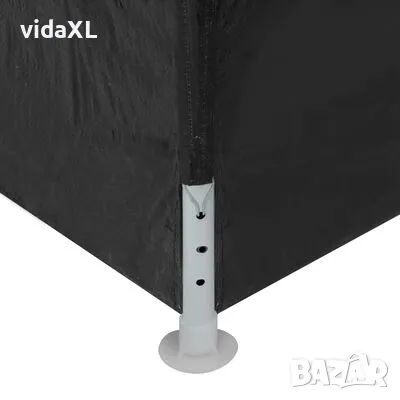 vidaXL Парти шатра, 3х6 м, антрацит (SKU:45102), снимка 3 - Градински мебели, декорация  - 48385687