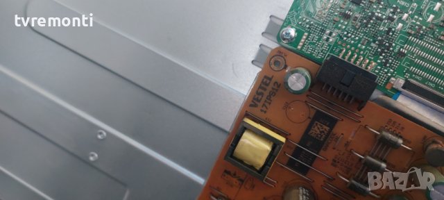 POWER BOARD, 17IPS12 for TELEFUNKEN D49F287N4CW, дисплей VES490UNDL-2D-N11, снимка 2 - Части и Платки - 40141476