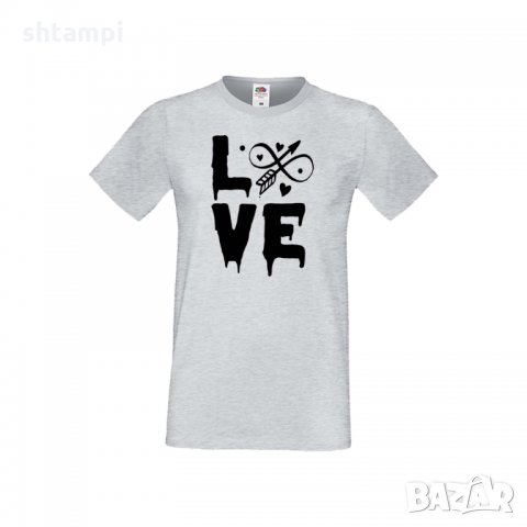 Мъжка тениска Свети Валентин Love 1, снимка 3 - Тениски - 35713255